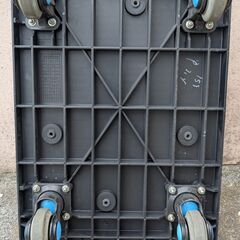 台車　耐荷重150kg　カナツー　グリーン静音 折りたたみ式運搬車　PLA150G-DXの画像