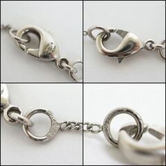 kt14803tm【CHANEL】ネックレス　ラインストーン×ココマーク　B11Pの画像