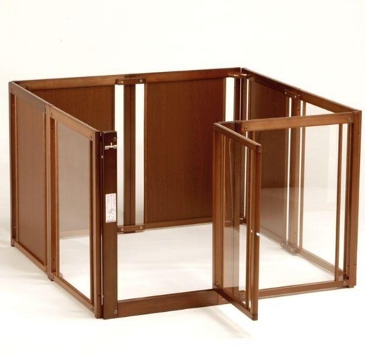 未使用 Kiinus ペットサークル F 80XL アクリル ルーフ・マット付き