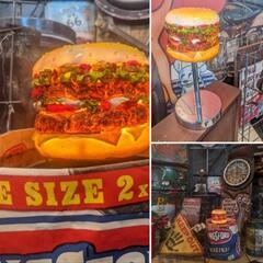 BURGERSスタンドランプ
アメリカンダイナー
バーガーランプ 電飾看板
#ハンバーガー屋
#店舗什器
#自立式看板
#キッチンカー
#アメリカン雑貨
#ガレージ雑貨の画像