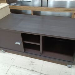 *お値段見直しました*リユースのサカイ栃木店★ジモティ割あり★  TV台 ダークブラウン W79×D35.5×H34 クリーニング済み TC10236の画像