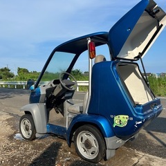 トヨタ コムス 電気自動車 ミニカー　AK-10　普通免許 希少　家庭用電源　COMS バッテリー　デリバリー　EV　四輪　宮崎の画像