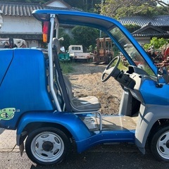 トヨタ コムス 電気自動車 ミニカー　AK-10　普通免許 希少　家庭用電源　COMS バッテリー　デリバリー　EV　四輪　宮崎の画像
