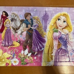 【ディズニープリンセス】幼児用ジグソーパズル2枚セットの画像