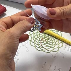 🌸2025.９　タティングレース教室の画像