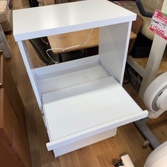 レンジボード　キッチンボード　キッチン収納　白の画像