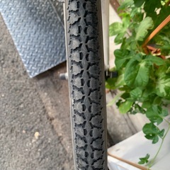 激安　カゴ付き自転車　白色　訳あり　後ろカゴ　26インチの画像