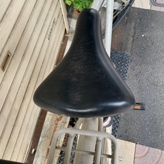 激安　カゴ付き自転車　白色　訳あり　後ろカゴ　26インチの画像