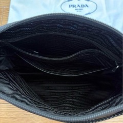 PRADA ショルダーバッグ 1BC421 ナイロン レザー ショルダーバッグの画像