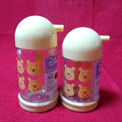 【未使用】プーさんのお醤油さし 2個セットの画像