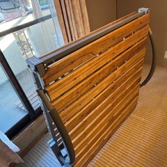 折りたたみベッド (シングルサイズ)お譲りしますの画像