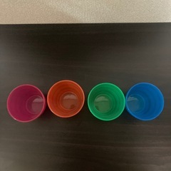 カラフルカップ×4の画像