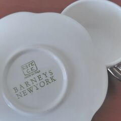 ★BARNEYS NEWYORK(バーニーズニューヨーク)・カップ&ソーサー・USEDの画像