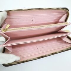 ok06749tm【LOUIS VUITTON】ジッピーウォレット　モノグラム　ローズバレリーヌ　M41894の画像