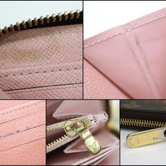 ok06749tm【LOUIS VUITTON】ジッピーウォレット　モノグラム　ローズバレリーヌ　M41894の画像
