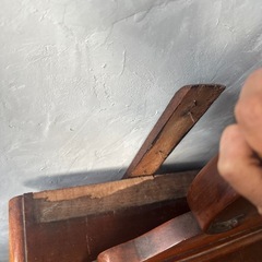難あり　ヴィンテージ大きなミラー付き　引き出しの画像