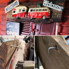 アメリカン ヴィンテージStyle/
OPEN & WELCOME 看板/
オープン看板（ワーゲンバス）
#店舗什器
#キッチンカー
#イベントカー
#エアーストリームの画像