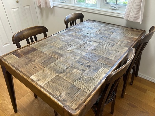 クラッシュゲート　関家具　ダイニングテーブルセット