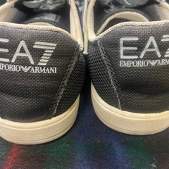 エンポリオ・アルマーニ　ＥＡ7 スニーカー　メンズ　ブラック　28センチの画像