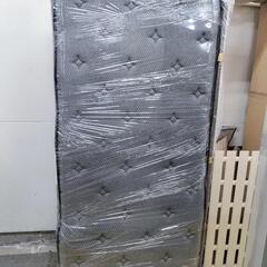 ●萩原 ボンネルコイルマットレス付きすのこベッド KMB-3108 シングルベッド　4ヶ月使用 キレイ 快適な寝心地 ポケットコイル 一人暮らしの画像
