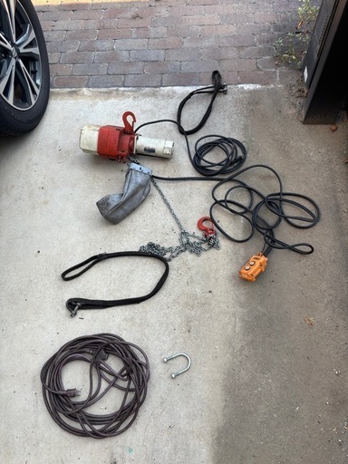 電動チェーンブロック キトー ed107 おまけあり