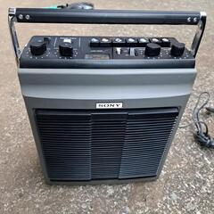 【交渉中！！受け渡し予定】昭和　SONY　カセットラジオの画像