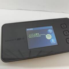 Speed Wi-Fi 5G X11/NAR01/ブラック/モバイルルーターの画像