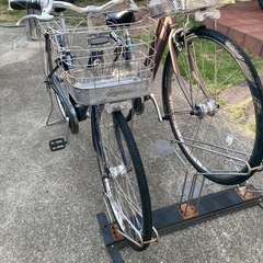 自転車スタンド　3台用
の画像