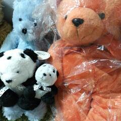 新品　くまのぬいぐるみセットの画像