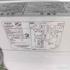 A068　 アクア　22年モデル　洗濯機　容量7㌔   人気モデルの画像