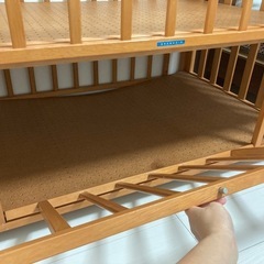 ミッフィーちゃん普通サイズベビーベッドの画像