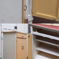 イギリス ヴィンテージキャビネット/サイドテーブル/店舗什器/アンティーク/家具の画像