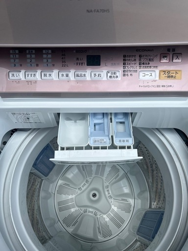 【ハイグレード⭐️】Panasonic 洗濯機 7kg