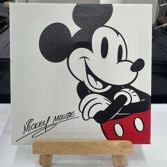 【リサイクルショップどりーむ天保山店】No.3614 壁掛けパネル スタンド付き ディズニー ミッキーの画像