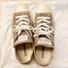 Converse コンバース オールスター グレージュ 23.0の画像
