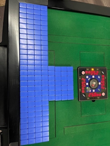 中古　マツオカ 全自動麻雀卓 センチュリー PAL 動作確認済 麻雀牌 点棒付き