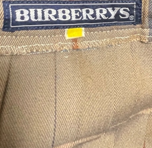 希少　ヴィンテージ　Burberry ブラウン　キルトスカート　ウール　プリーツ