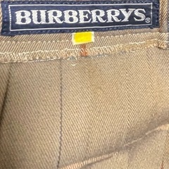 希少　ヴィンテージ　Burberry ブラウン　キルトスカート　ウール　プリーツの画像