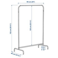 IKEA　洋服ラック　ムーリッグの画像