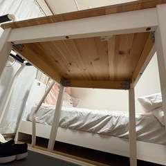 IKEA イケア テーブル LERHAMN（レールハムン）の画像
