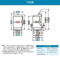 【引き渡し決定】2020年式　東芝 TOSHIBA AW-5G9（W） [全自動洗濯機 5kg グランホワイト]の画像