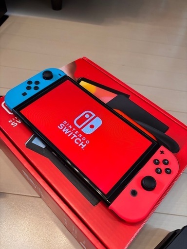 【値下】美品　任天堂　Switch 有機ELモデル モンハン PROコン 桃鉄付き　箱付き　ニンテンドースイッチ　モンスターハンター　限定モデル　桃太郎電鉄　　