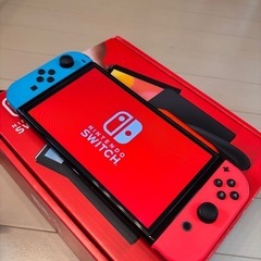 美品　任天堂　Switch 有機ELモデル モンハン PROコン 桃鉄付き　箱付き　ニンテンドースイッチ　モンスターハンター　限定モデル　桃太郎電鉄　　の画像