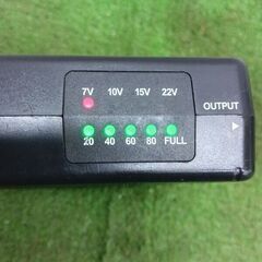 京セラ/バートル AC08-22V 空調服用ファンバッテリーセット【野田愛宕店】【店頭取引限定】【中古】管理番号：IT5U60OUTNT0の画像