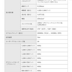 PCモニター HP Compaq LE2202x　　の画像