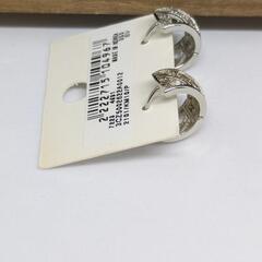 (新品)ワンタッチピアス[シルバー②]の画像
