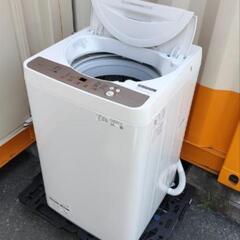 ☑︎ご成約済み■特価■2023年製■シャープ 5.5kg全自動洗濯機  簡易乾燥(送風機能) ES-GE5GJ-Wの画像