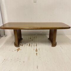 24868  木製ローテーブル センターテーブル karimoku　カリモク   ◆大阪市内・東大阪市他 6,000円以上ご購入で無料配達いたします！◆ ※高槻・枚方方面◆西宮・尼崎方面◆生駒方面　それぞれ条件付き無料配送あり！            の画像