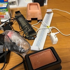 終了❗️受け渡し者様決定致しました。爬虫類、淡水魚飼育器具諸々の画像