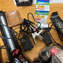 終了❗️受け渡し者様決定致しました。爬虫類、淡水魚飼育器具諸々の画像